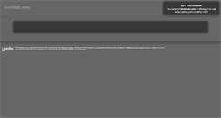 Desktop Screenshot of boohbah.com